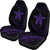 Hawaii Hawaii Turtle Hibiscus Car Seat Covers - Purple - Frida Style Universal Fit Purple - Polynesian Pride