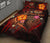 American Samoa Polynesian Personalised Quilt Bed Set - Legend of American Samoa (Red) - Polynesian Pride