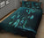 Kosrae Polynesian Quilt Bed Set Dreamcatcher Blue - Polynesian Pride