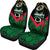 Vanuatu Rugby Car Seat Covers Flag Style Universal Fit Green - Polynesian Pride