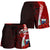 Samoa Polynesian Women's Shorts - Coat Of Arm With Hibiscus - Polynesian Pride