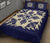 Hawaiian Quilt Bed Set Royal Pattern - Blue - Polynesian Pride