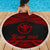 Hawaii Polynesian Custom Personalised Beach Blanket - Hawaii Pride Red Version - Polynesian Pride