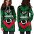 Vanuatu Rugby Women Hoodie Dress Flag Style - Polynesian Pride