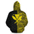 Hawaii Kanaka Polynesian Zip up Hoodie The Half Yellow - Polynesian Pride