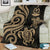 Vanuatu Premium Blanket - Gold Tentacle Turtle - Polynesian Pride