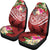 Tonga Polynesian Car Seat Covers - Summer Plumeria (Red) - Polynesian Pride