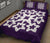 Hawaiian Quilt Bed Set Royal Pattern - Purple - A1 Style - Polynesian Pride