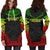 American Samoa Women's Hoodie Dress - Polynesian Reggae Chief - Polynesian Pride