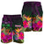 Fiji Personalised Men's Shorts - Summer Hibiscus - Polynesian Pride