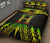 Hawaii Quilt Bed Set - Reggae Hawaii Tribal Polynesia Tattoo - Polynesian Pride