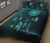 American Samoa Polynesian Quilt Bed Set Dreamcatcher Blue - Polynesian Pride