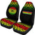 American Samoa Custom Personalised Car Seat Covers - American Samoa Seal Fog Reggae Style - Polynesian Pride