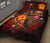 Polynesian Hawaii Quilt Bed Set - Legend of Samoa (Red) - Polynesian Pride