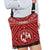 Tonga Crossbody Boho Handbag - Tonga Seal With Polynesian Tattoo Style (Red) - Polynesian Pride