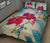 Polynesian Hawaii Quilt Bed Set - Plumeria Turtles with Hibiscus - Polynesian Pride