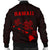 Hawaii Kakau Polynesian Three Turtles Map Men's Bomber Jacket - Red - Polynesian Pride