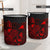 Tokelau Laundry Basket - Polynesian Turtle Hibiscus Red - Polynesian Pride