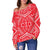 Polynesian Women's Off Shoulder Sweater 32 - Polynesian Pride