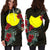 Palau Hoodie Dress - Palau Flag Hibiscus - Polynesian Pride