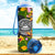 American Samoa Custom Personalised Hydro Tracking Bottle - Seal Spiral Polynesian Patterns - Polynesian Pride