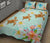 Hawaii Turtle Plumeria Mint Style - Quilt Bed Set AH - Polynesian Pride