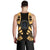 Palau Men Tank Top - Polynesian Tattoo Gold - Polynesian Pride