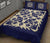 Hawaiian Quilt Bed Set Royal Pattern - Blue - Polynesian Pride