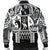 Hawaii Men's Bomber Jackets - Coat Of Arm Hawaii & Maui Tattoo - Polynesian Pride