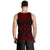 Kosrae Men's Tank Top - Polynesian Chief Red Version - Polynesian Pride