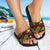 Wallis And Futuna Sandals - Turtle Hibiscus Pattern Reggae - Polynesian Pride