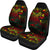 Papua New Guinea Car Seat Covers - Papua New Guinea Flag Turtle Hibiscus Reggae - Polynesian Pride