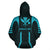 Hawaii Kanaka Polynesian Zip up Hoodie Blue - Polynesian Pride