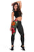 Papua New Guinea Polynesian Leggings - Hibiscus Coat of Arms - Polynesian Pride