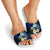 Guam Polynesian Slide Sandals - Turtle With Plumeria Flowers - Polynesian Pride