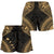 Fiji Women's Shorts - Polynesian Chief Gold Version - Polynesian Pride