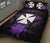 Wallis And Futuna Polynesian Quilt Bed Set Hibiscus Purple - Polynesian Pride