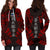 Samoa Hoodie Dress - Polynesian Tattoo Red - Polynesian Pride