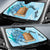 Tokelau Auto Sun Shades - Custom Personalised Polynesian Turtle Under The Sea - Polynesian Pride