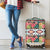 Hibiscus Luggage Cover 01 Black - Polynesian Pride