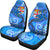 Fiji Car Seat Covers - Blue Shark Polynesian Tattoo - Polynesian Pride