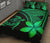 Hawaiian Turtle Plumeria Polynesian Quilt Bedding Set Green - Polynesian Pride