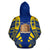 Tokelau All Over Zip up Hoodie Polynesian Tattoo Style - Polynesian Pride