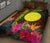 Palau Polynesian Personalised Quilt Bed Set - Hibiscus and Banana Leaves - Polynesian Pride