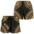 Gambier Islands Women's Shorts - Polynesian Chief Gold Version - Polynesian Pride