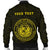 Hawaii Kakau Polynesian Coat Of Arms Personalized Men's Bomber Jacket - Yellow - Polynesian Pride