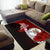 Niue Polynesian Area Rug - Coat Of Arm With Hibiscus - Polynesian Pride