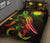 CNMI Polynesian Quilt Bed Set - Turtle With Blooming Hibiscus Reggae - Polynesian Pride