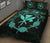 Hawaii Kanaka Turtle Hibiscus Polynesian Quilt Bed Set - Anthea Style Turquoise - Polynesian Pride