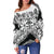 Polynesian Women's Off Shoulder Sweater 23 - Polynesian Pride